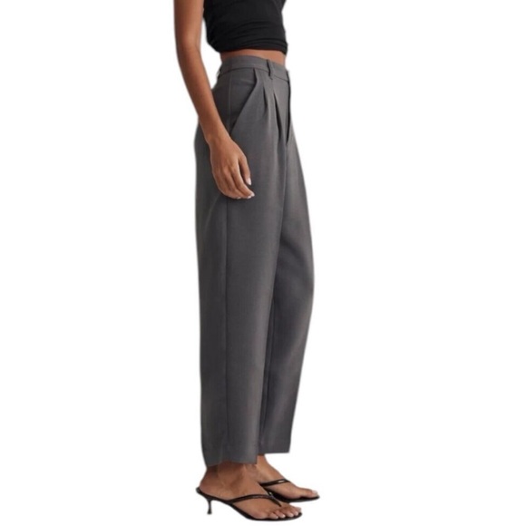 NWT Madewell High Waist Cropped Pants - Picture 2 of 7